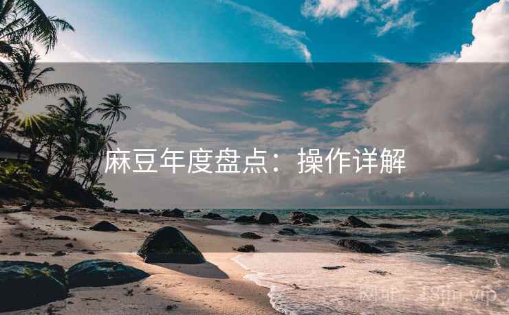 麻豆年度盘点：操作详解