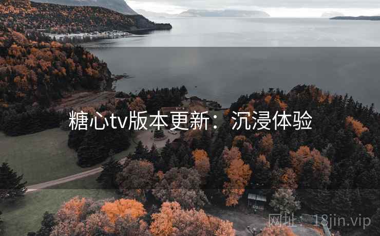 糖心tv版本更新：沉浸体验